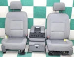*wear* 16' Gm Truck Gray Cloth Front Split Power Manual Bench Jumpseat Set. Fixed Price $1214.09.