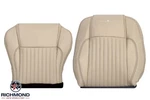2004-2005 Ford Thunderbird T-bird -driver Side Complete Leather Seat Covers Tan. Fixed Price $667.75.