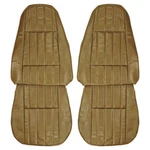 1977 Chevrolet Camaro Standard Interior Front Bucket Seat Cover Pair. Fixed Price $553.00.