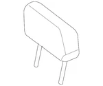 Genuine Ford Headrest 6L2Z-78611A08-AAB. Fixed Price $112.51.