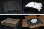 7277377 Seat Cover Comfort Leather Nevada/black Lusw New Oem Bmw X5 E70 Lci. Fixed Price $447.56.
