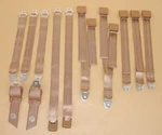Pg Classic 1850-70BUK-650 Mopar 1970 B-body Bucket Seat Belt Set Tan. Fixed Price $906.99.