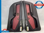 Bmw Z3 Roadster Interior Door Panel Trim Red Set Left + Right 96-99 Oem. Fixed Price $449.95.