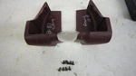Seat Back Pivot Side Covers Maroon Left & Right 1981-1987 Chevy Gmc. Fixed Price $50.00.
