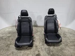 15-17 Ford Mustang Conv Black Leather Heated/cooled Electric Front Seat Set. Fixed Price $895.00.