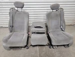 Used 2003 Ford F250 Front Seats Extended Cab 40/20/40 Lft Pwr Rt Man Ship Gray. Fixed Price $1957.02.