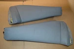 2001-2006 Bmw E46 Coupe M3 Rear Seat Side Bolster Finisher Trim Panel Leather. Fixed Price $99.99.