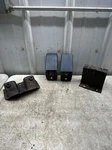 1981-1991 Chevy Gmc Suburban 2ND Row Folding Seat Hardware Set Oem. Fixed Price $50.00.