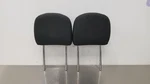 20 Jeep Wrangler Sport Jlu Front Headrest Set Pair Black Cloth. Fixed Price $90.31.