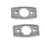 810BUK-67B Mopar 1966-67 A,b,c-body Bucket Seat Headrest Mounting Bezels. Fixed Price $57.95.