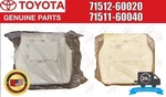 Toyota FJ80 FZJ80 HDJ80 Land Cruiser Pad Front Seat Cushion L+r Set Oem Genuine. Fixed Price $218.00.