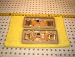 Mercedes R107,W124,126,201 Lighted Sun Visor Parchment Inner Oem INSERT,TYPE#2. Fixed Price $199.00.