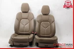 11-17 Porsche Cayenne 958 Front Right & Left Complete Seat Set Of 2 Pc Brown Oem. Fixed Price $967.50.