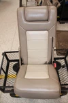 Power Folding Third Row Tan Leather Right Seat Fits 04 05 06 Ford Expedition. Fixed Price $429.99.