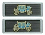 Oer Fisher Coach Seat Belt Buckle Emblem Pair 1965-1966 Chevelle Impala Nova. Fixed Price $21.98.