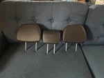 2011-2021 Mitsubishi Outlander Rear Seat Leather Head Rest Black Set Of 3. Fixed Price $100.00.
