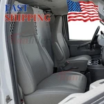 Custom Bucket Seat Covers For Chevy Express Vans 2010-2025 Gray. Fixed Price $71.92.