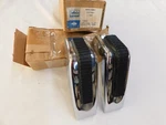 Nos Oem Ford 1967 Galaxie 500 Rear Bumper Guards Pair Xl Ltd. Fixed Price $259.00.