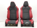 2024 Nissan Z Performance Seats Pair Suede Leather Red Heated Lh Rh Oem. Fixed Price $2799.99.