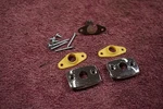1968, 69, 70 Roadrunner, Charger SET/2 Bucket Seat Headrest Chrome Bezels Nice. Fixed Price $93.75.