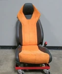 Lamborghini Huracan, Rh, Right Front Seat, Black/orange, Used, P/n 4T0881022A. Fixed Price $2500.00.