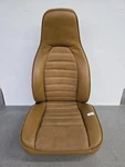 Nice Used Original Recaro Porsche 911 912E Brown Vinyl Passenger Bucket Seat #19. Fixed Price $300.00.