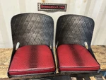 Iron Ace Rat Rod Bomber Seats - Big Diamonds" (sold As Pair). Fixed Price $949.00.