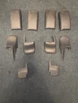 1996-02 Toyota 4RUNNER Oak Grey Blue Seat Track Bolt Cover Cap Trim Set Oem. Fixed Price $44.99.