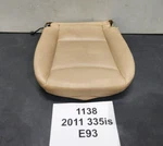 Oem Bmw E93 Lci Convertible Front Right Lower Leather Cushion Seat Beige *. Fixed Price $125.02.