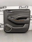 15' Gm Suv Lwb Wood Black Leather Right Rear Interior Door Trim Panel 1162578. Fixed Price $200.00.