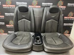 12-15 Cadillac Cts-v Coupe Rear Black Leather/ Suede Seats Oem #1233. Fixed Price $699.99.
