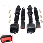 2PACK Universal Lap Seat 3 Point Adjustable Retractable Car Safety Belts. Fixed Price $35.69.