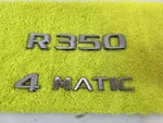 Mercedes Benz Class R350 Oem 4 Matic Rear Emblems MB1. Fixed Price $13.45.