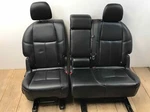 Fits 14 - 20 Nissan Pathfinder Complete Rear 2ND Row Seat Black Leather Trim=g. Fixed Price $431.20.