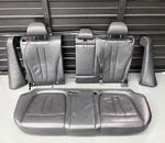 15-19 Bmw X5M F85 Leather Heated Rear Seat Set Upper Lower Cushion Black. Fixed Price $600.00.