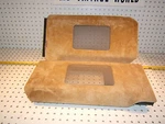 Mercedes C126 Sec Rear Deck Lid Right & Left Custom Boxes With Speaker Grilles. Fixed Price $177.11.