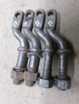 1928 Model Ford 2DR Sedan Front Seat Legs / Brackets Original Set Of 4. Fixed Price $49.00.