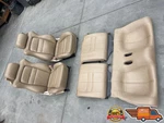 1991-1999 Mitsubishi 3000GT Front Rear Left Right Seat Set Leather Beige Oem. Fixed Price $2000.00.