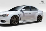 Duraflex Fits 2008-2017 Mitsubishi Lancer Vr-s Sideskirt Piece. Fixed Price $366.85.