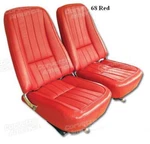Us Made 1968 1969 Corvette Seat Covers Leather-like Reproduction C3 New. Fixed Price $549.00.