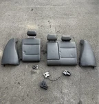 2009 Bmw E90 3-SERIES Sedan Rear Folding Seat Backrest Black Leather W/latches. Fixed Price $400.00.