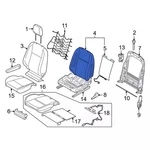 2017-2023 Ford Transit Seat Back Pad HK4Z9964800D Oem New, Passenger Side Front. Fixed Price $149.00.