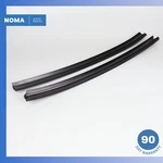 07-15 Jaguar X150 Xk Right & Left Windshield Exterior A-pillar Molding Set Oem. Fixed Price $124.50.