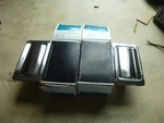 8801663 Nos Gm Rear Seat Ash Tray Pair 1967 Camaro 1968 - 1972 Chevelle Convert. Fixed Price $135.00.