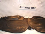 Mercedes 02 W215 CL600 Front Seat Leather Back Cushion Chrarcoal Oem Covers. Fixed Price $278.79.