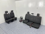 2019 Ford F-150 Pickup Front Rear Cloth Seats Black Xlt Sport 4DR Crew CA847493. Fixed Price $1590.00.