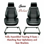 Deluxe Touring Ii Houndstooth Seats, Rear, Adapters 1967-68 Camaro Coupe. Fixed Price $2533.40.