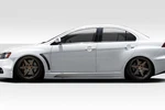 2008-2017 Mitsubishi Lancer Duraflex Vr-s Sideskirt Piece. Fixed Price $319.00.