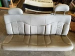 2002 Silverado Rear Seat Gray Leather Xcab 369620. Fixed Price $100.00.