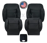 2014-2019 Chevy Tahoe Suburban Ltz Premier Black Leather Perforated Seat Cover. Fixed Price $807.78.